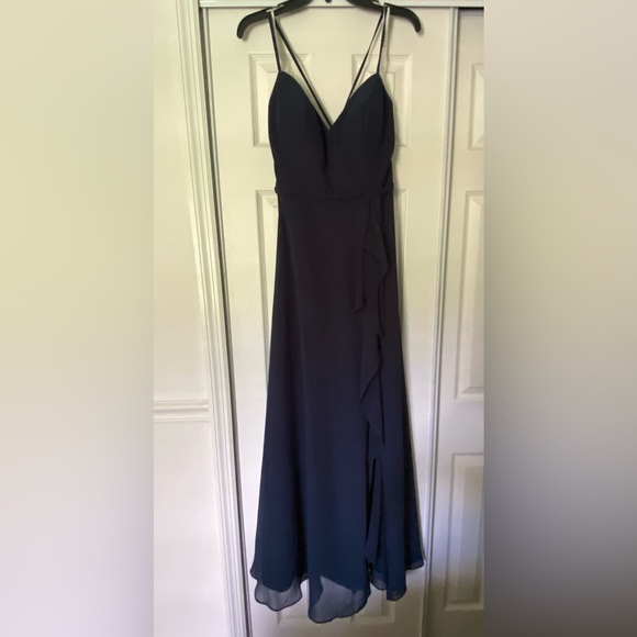 Azazie Navy Blue Naeem Bridesmaid Dress - Picture 3 of 7